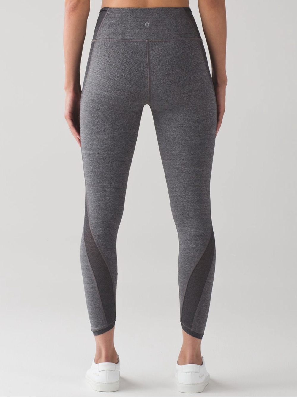Lululemon Featherlight Tight 7/8 Length Athletic Leggings in Gray Women’s Size 4